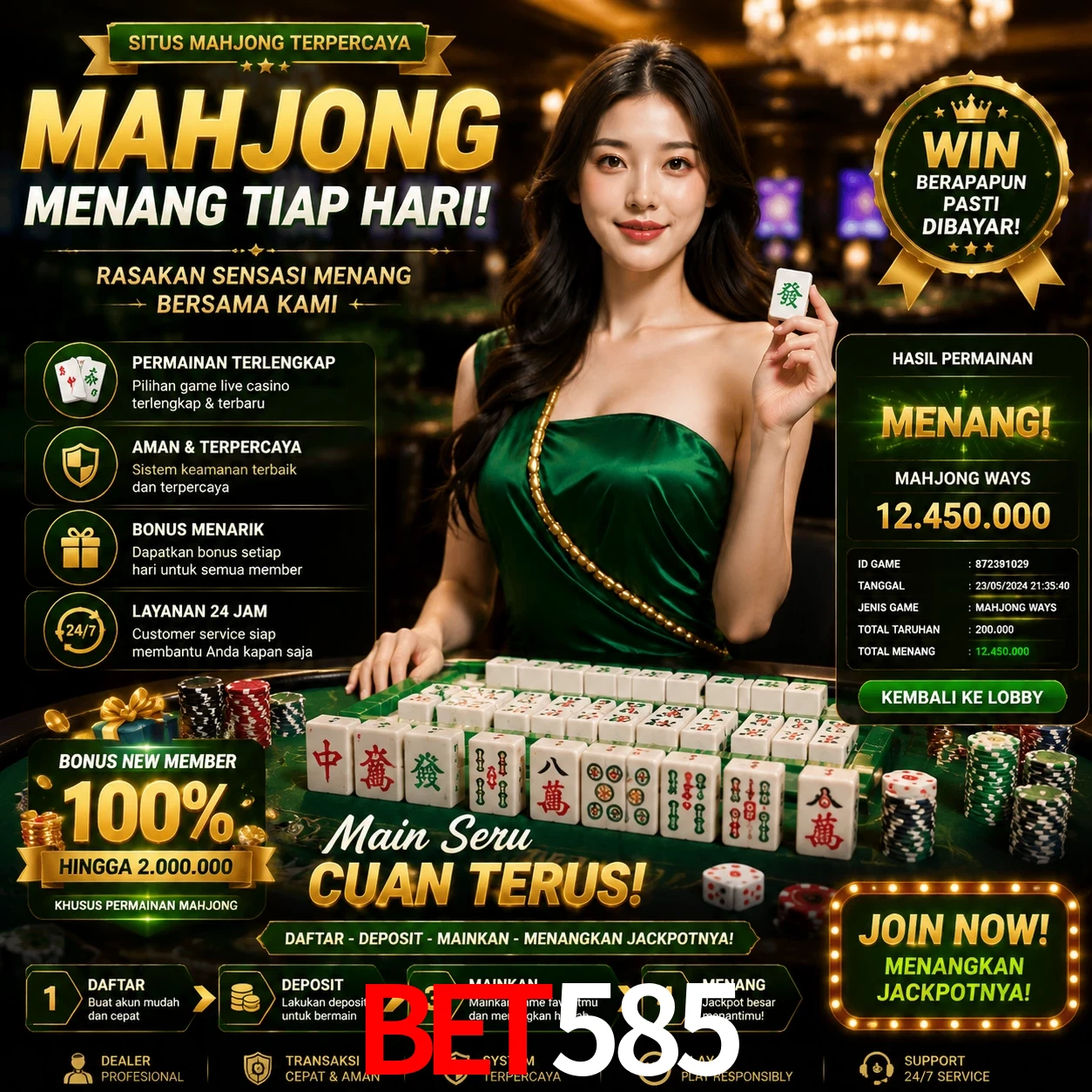 Cashback VIP bet585 - reembolso semanal
